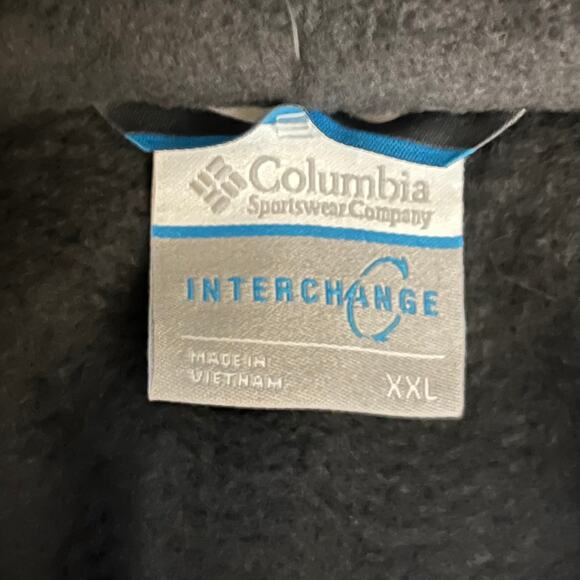 Columbia Men’s Size XXL Mission Air 3-In-1 Interchange Jacket Red Jasper/Shark - Picture 6 of 11